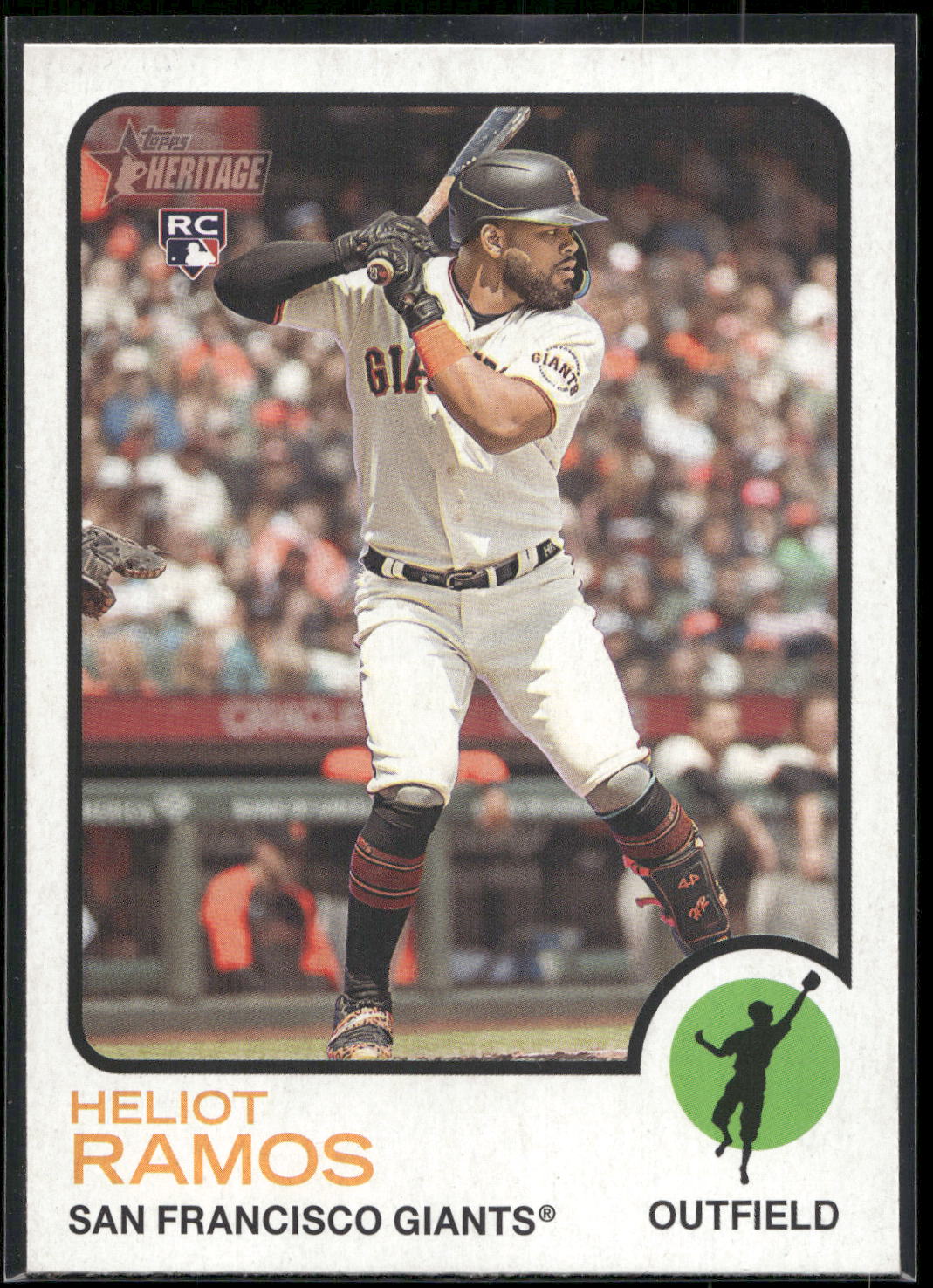 2022 Topps Heritage #643 Heliot Ramos