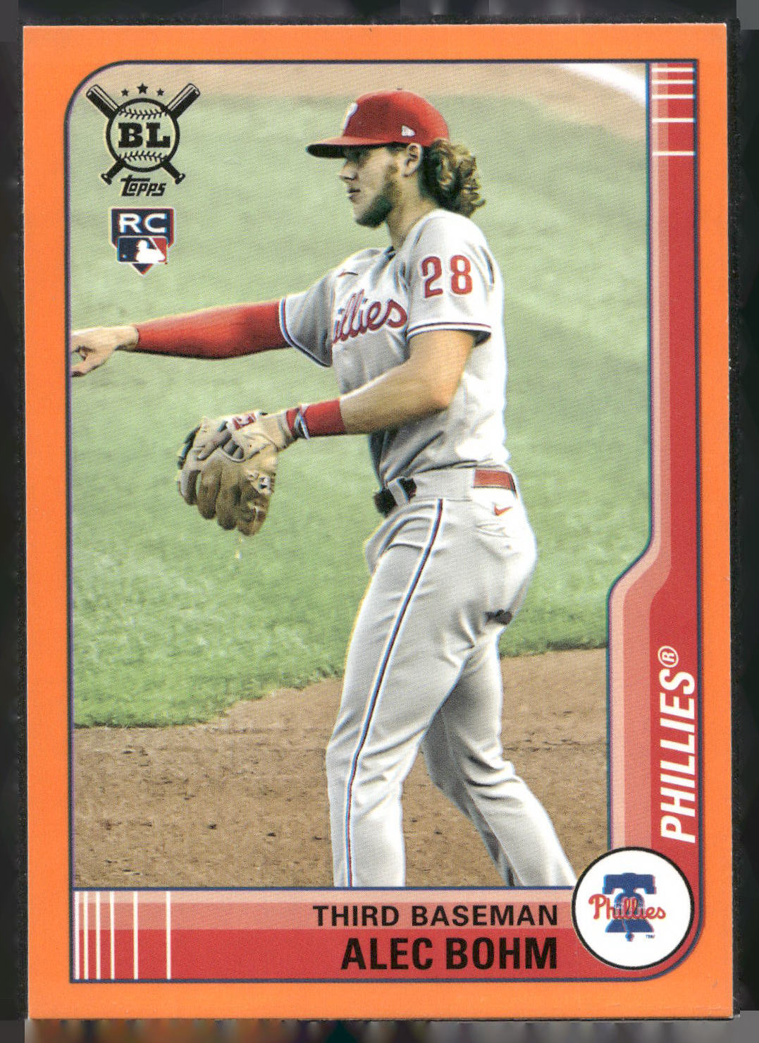 2021 Topps Big League #108 Alec Bohm Orange