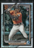 2024 Bowman Chrome #43 Marco Luciano Mojo Refractors