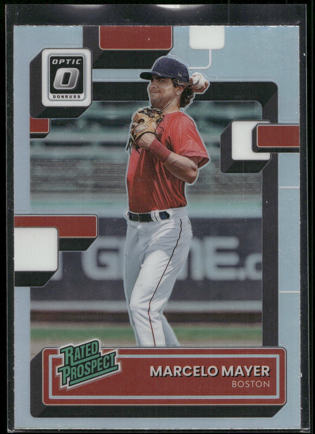 2022 Donruss Optic #RP-22 Marcelo Mayer Rated Prospects Holo Prizm