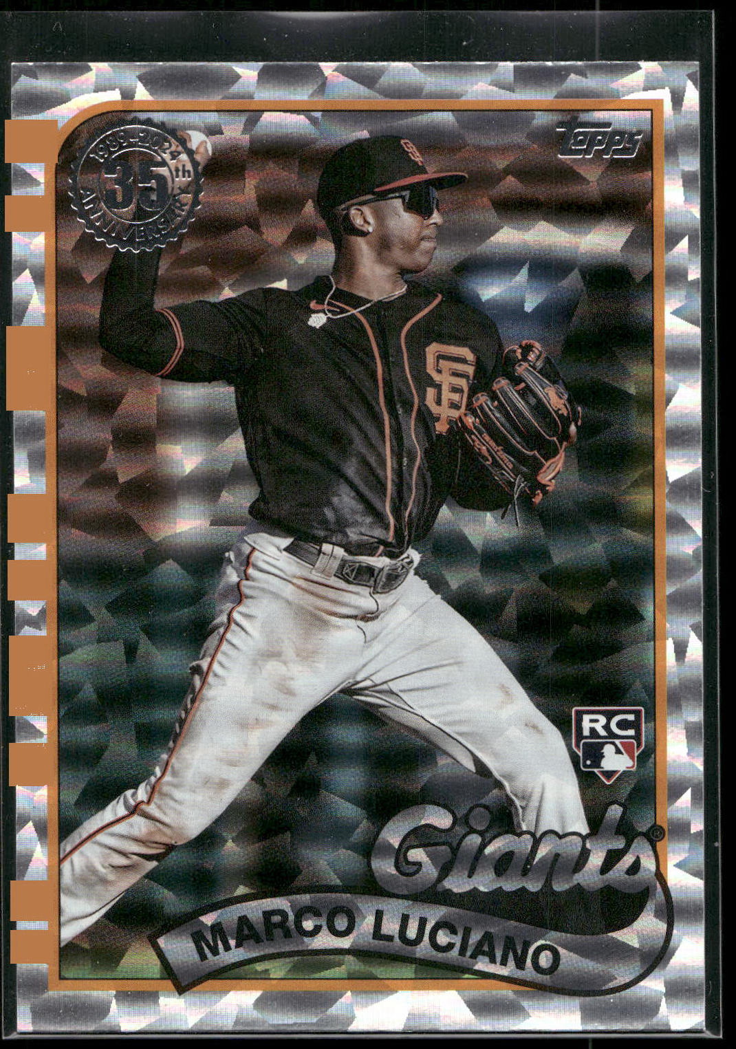 2024 Topps #89B-11 Marco Luciano 1989 Topps Baseball 35th Foil