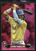 2024 Stadium Club #34 Ceddanne Rafaela Pink Foil