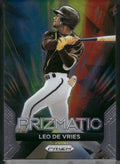 2024 Panini Prizm #5 Leo De Vries Prizmatic