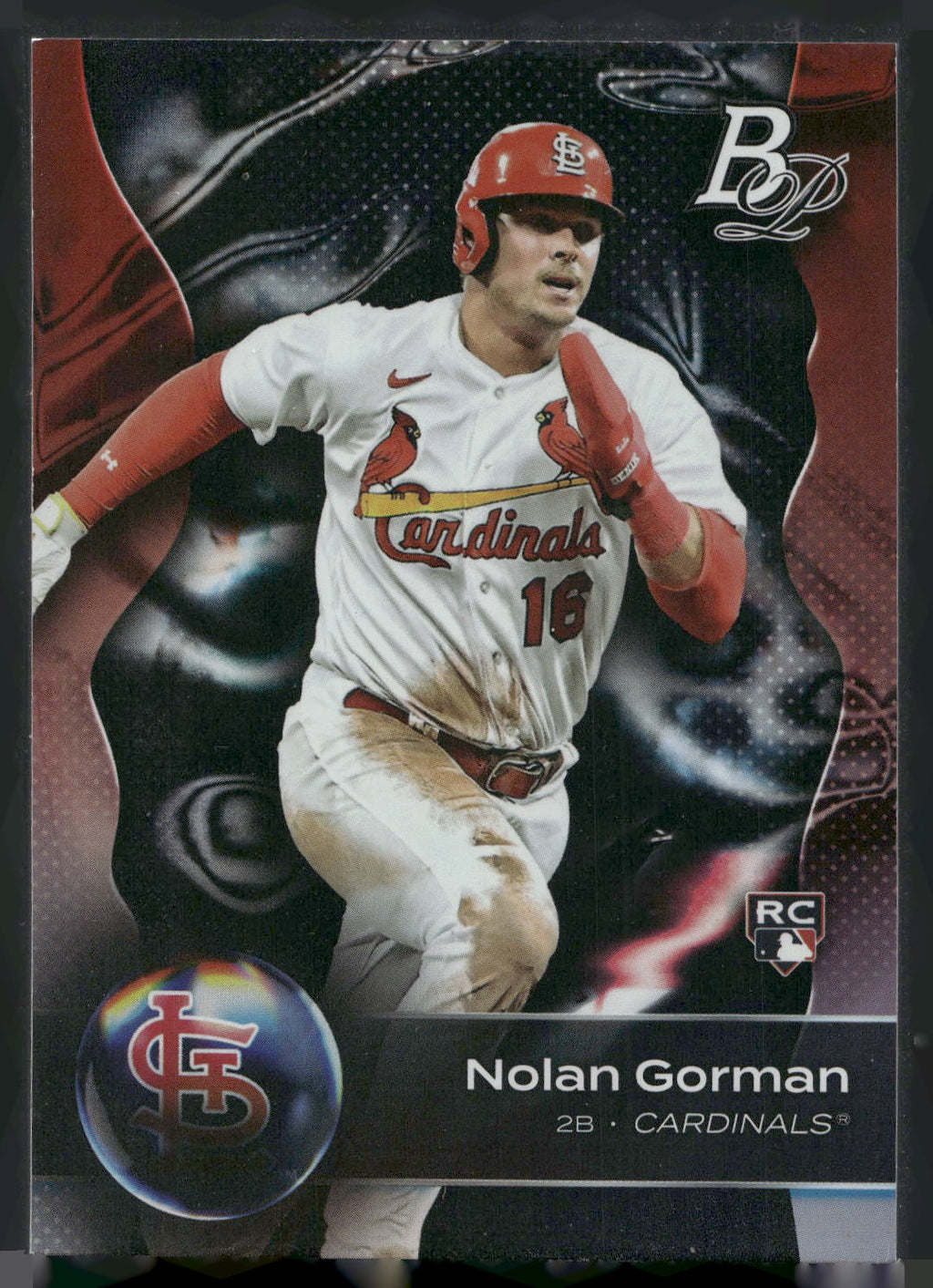 2023 Bowman Platinum #77 Nolan Gorman