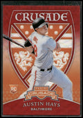 2018 Panini Chronicles #19 Mike Trout Crusade Ruby Wave #/199