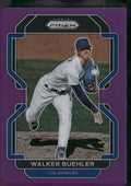 2022 Panini Prizm #72 Walker Buehler Purple Prizm