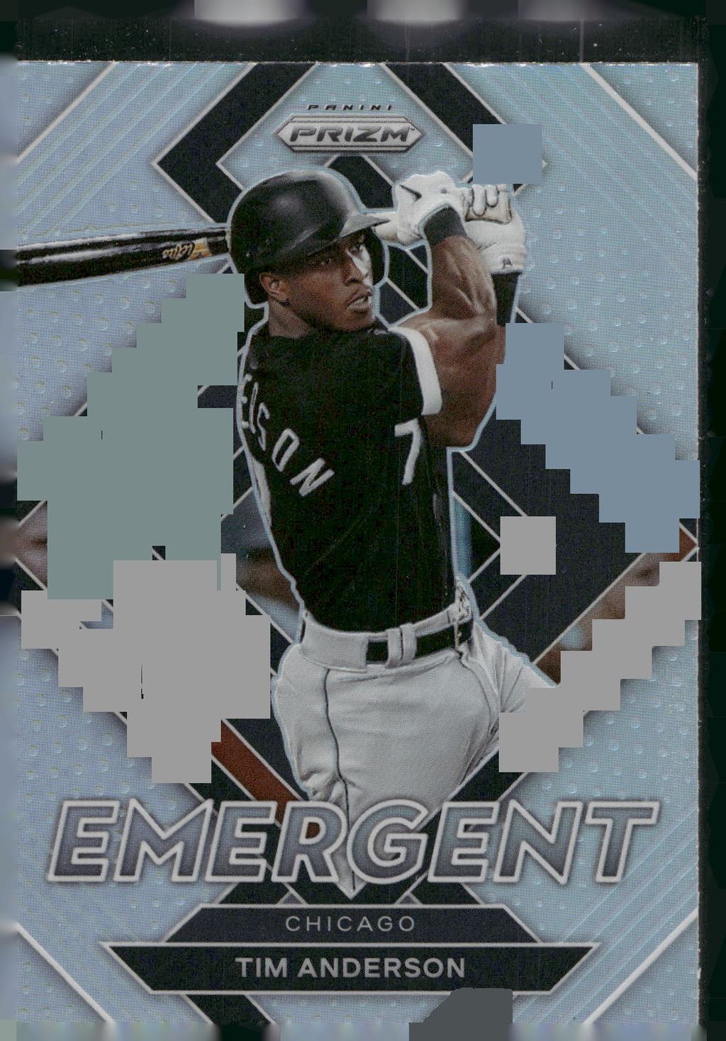 2022 Panini Prizm #E-8 Tim Anderson Emergent Silver Prizm