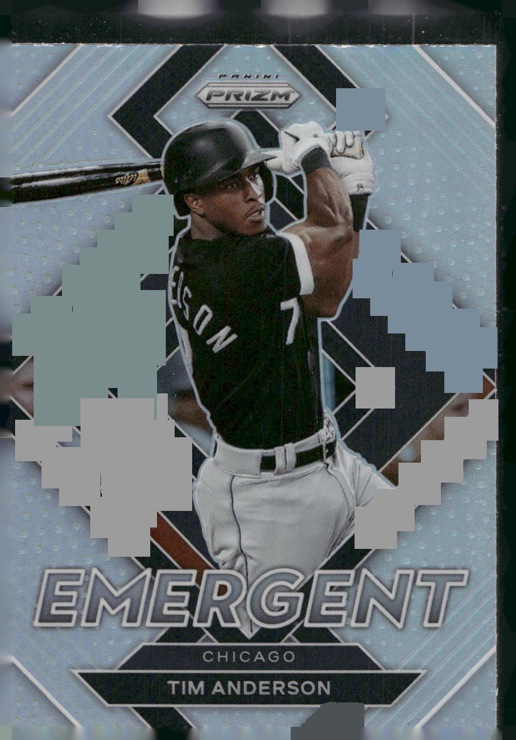 2022 Panini Prizm #E-8 Tim Anderson Emergent Silver Prizm