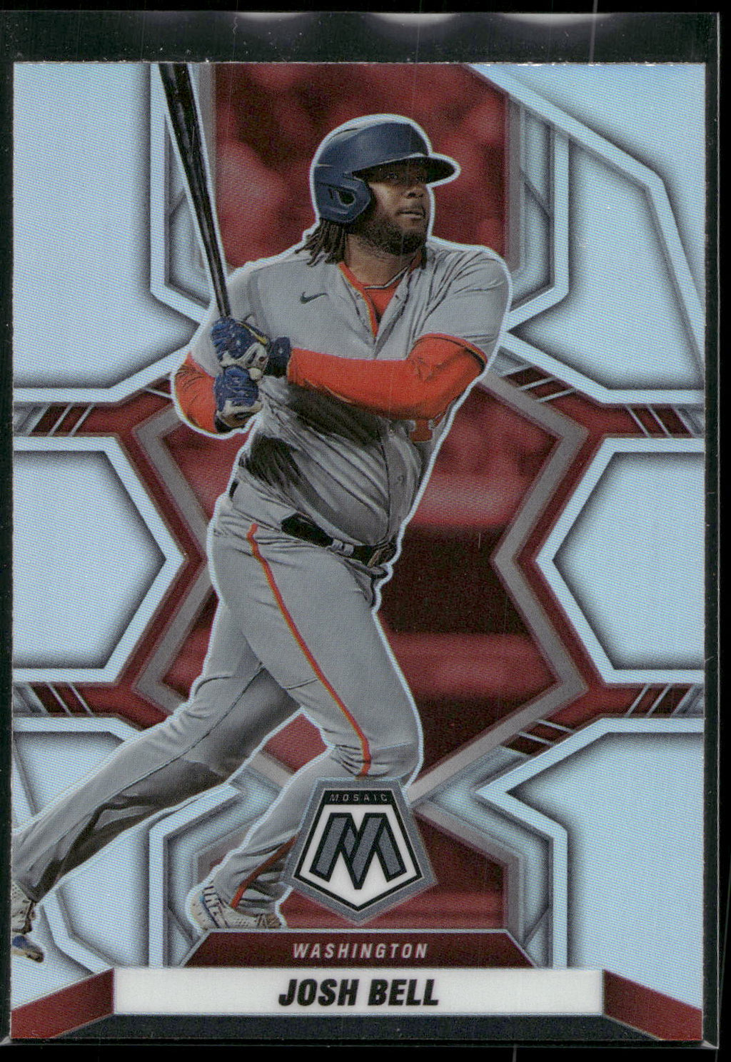 2022 Panini Mosaic #182 Josh Bell Silver Prizm