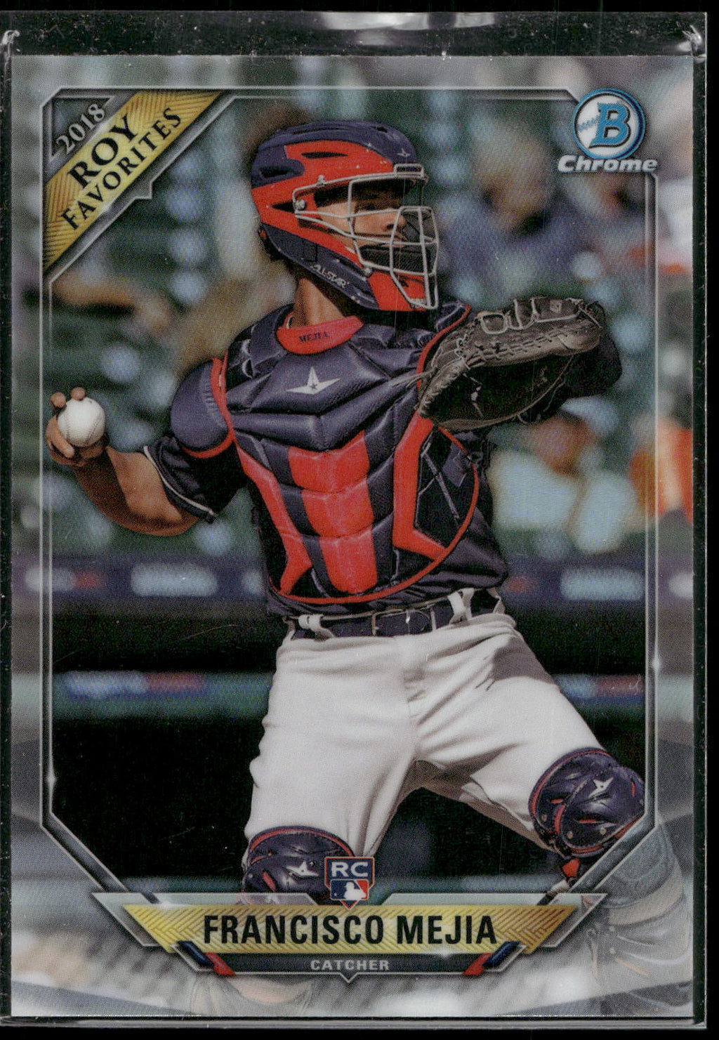 2018 Bowman #ROYF-FM Francisco Mejia Chrome Rookie of the Year Favorites