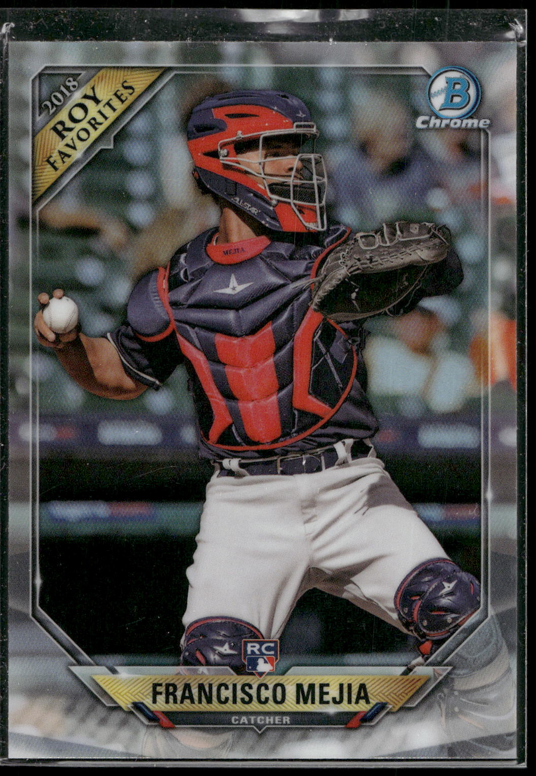 2018 Bowman #ROYF-FM Francisco Mejia Chrome Rookie of the Year Favorites