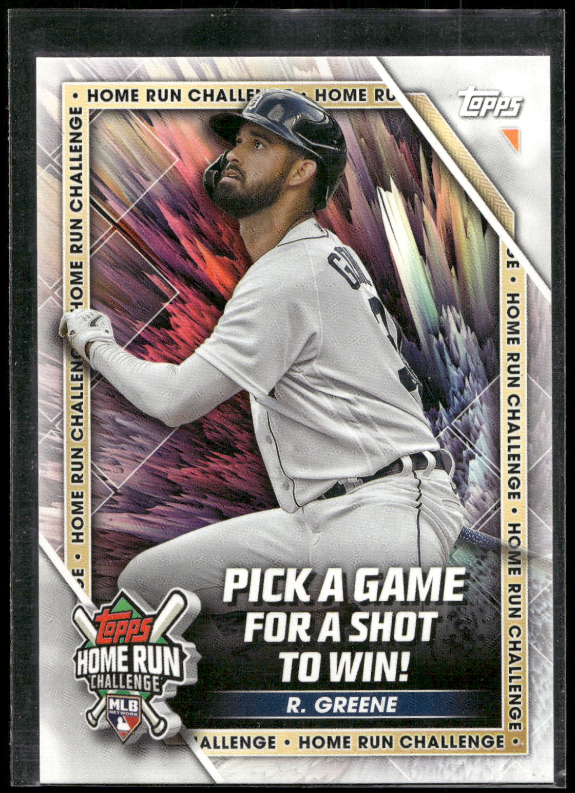 2023 Topps #HRC-24 Riley Greene Home Run Challenge (Series One)