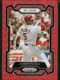 2024 Panini Prizm #207 Albert Pujols Ruby Wave Prizms