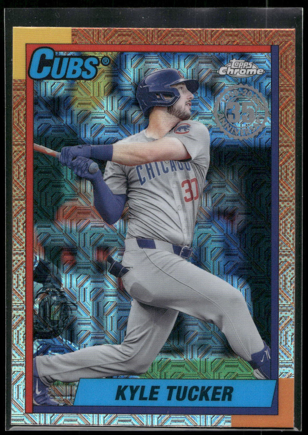 2025 Topps Chrome #T90C-120 Kyle Tucker 1990 Topps Baseball 35th