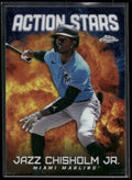 2023 Topps Update #AS-30 Jazz Chisholm Jr. Action Stars
