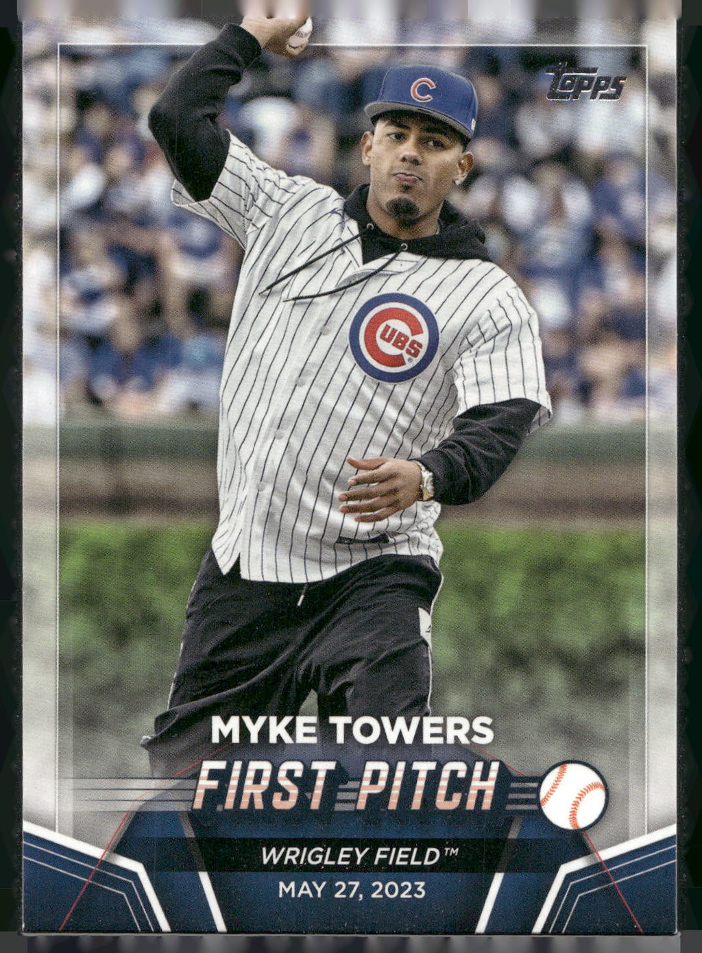 2024 Topps #FP-2 Myke Towers First Pitch