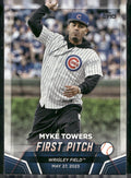2024 Topps #FP-2 Myke Towers First Pitch