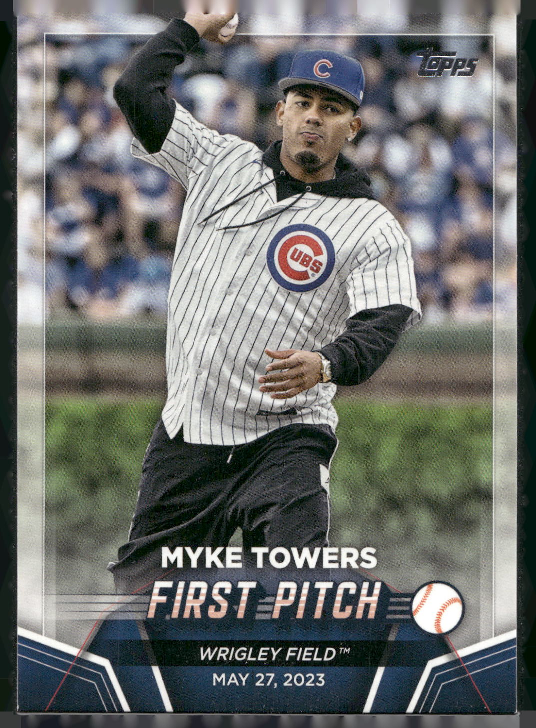 2024 Topps #FP-2 Myke Towers First Pitch