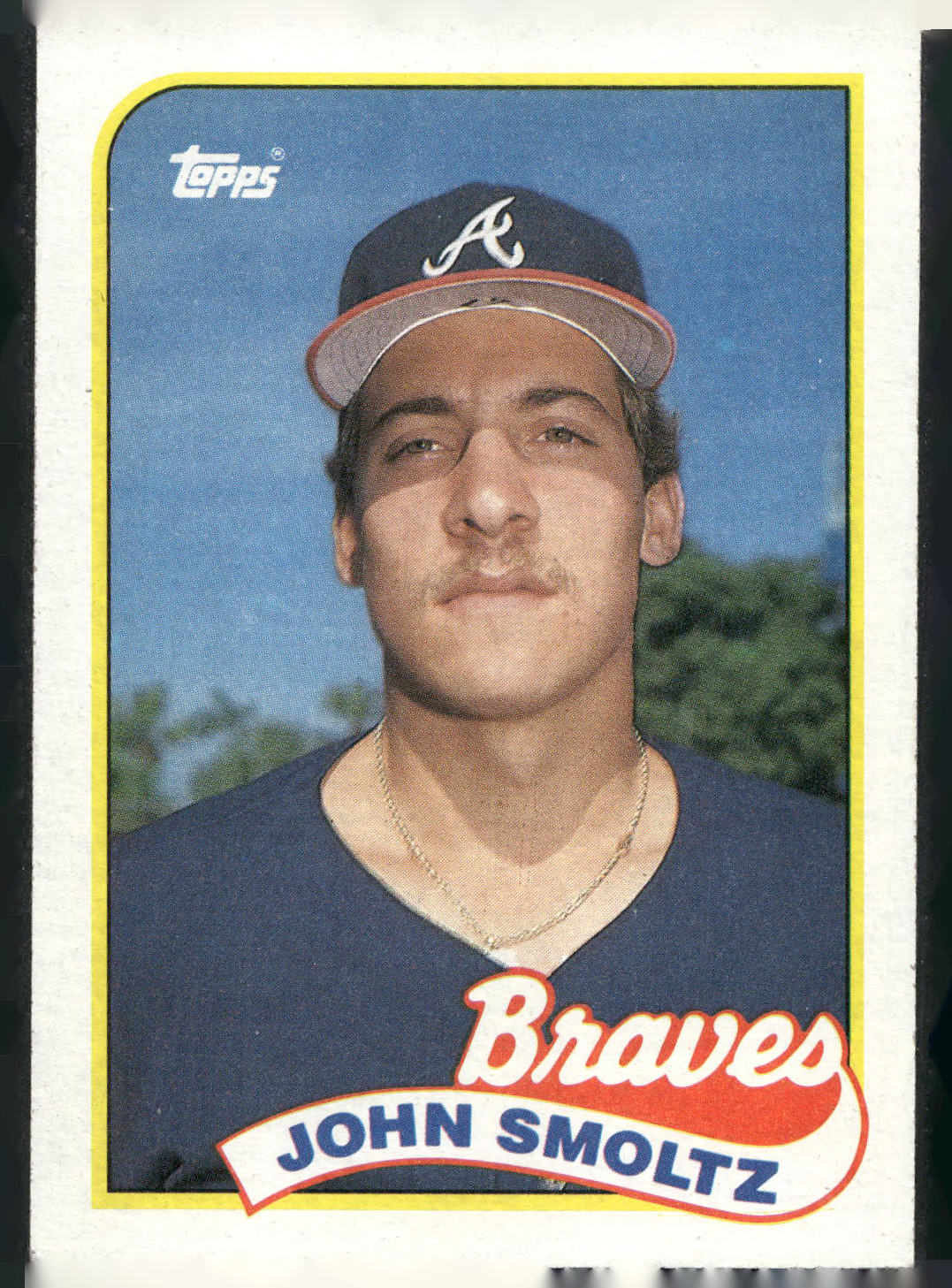1989 Topps #382 John Smoltz