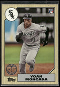 2017 Topps #87-155 Yoan Moncada 1987 Topps Baseball 30th Anniversary