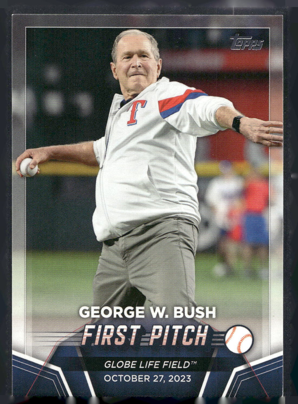 2024 Topps #FP-5 George W. Bush First Pitch