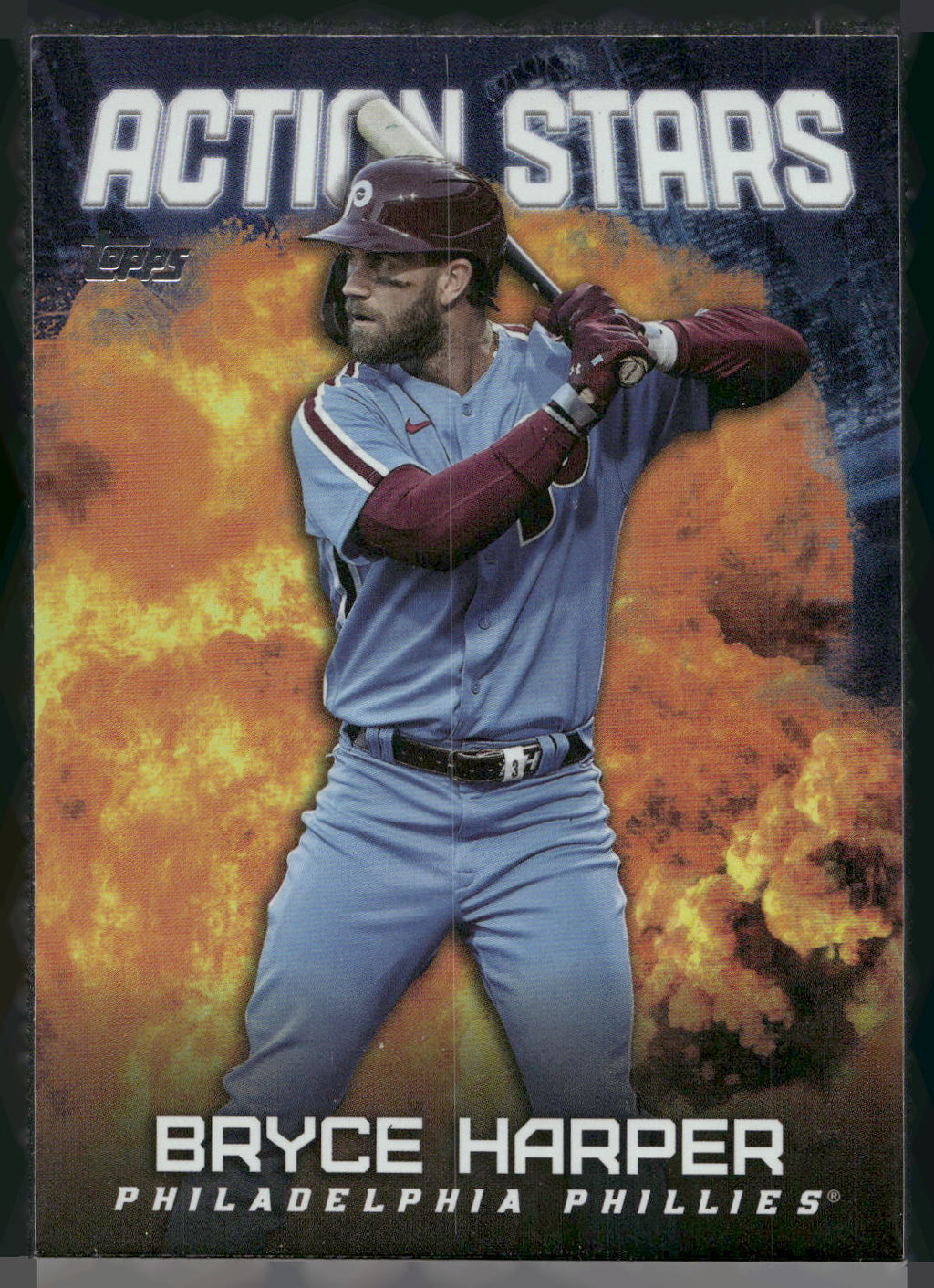 2023 Topps Update #AS-16 Bryce Harper Action Stars