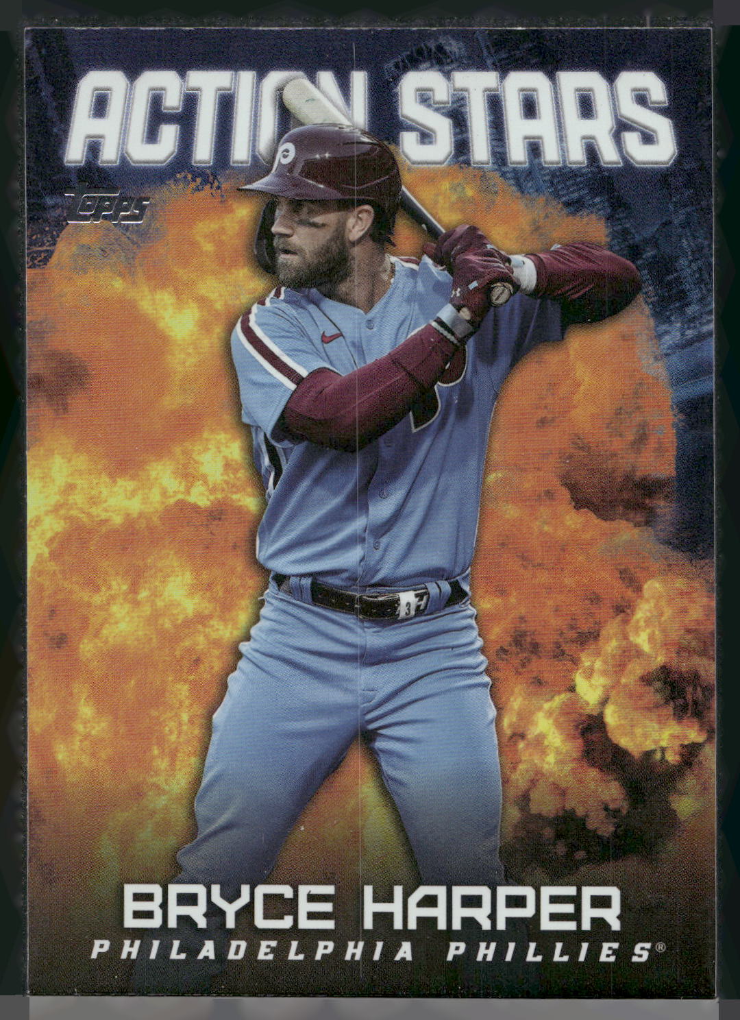 2023 Topps Update #AS-16 Bryce Harper Action Stars