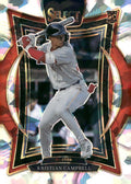 2025 Panini Select #76 Kristian Campbell Red Ice Prizms #/299