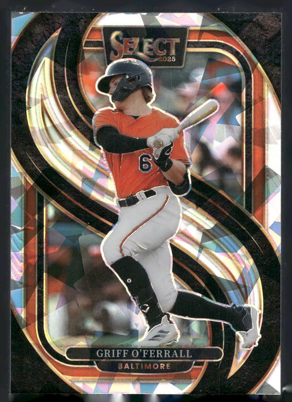 2025 Panini Select #163 Griff O'Ferrall Ice Prizms