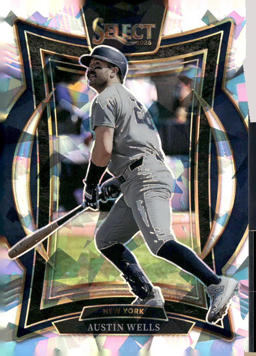 2025 Panini Select #45 Austin Wells Ice Prizms