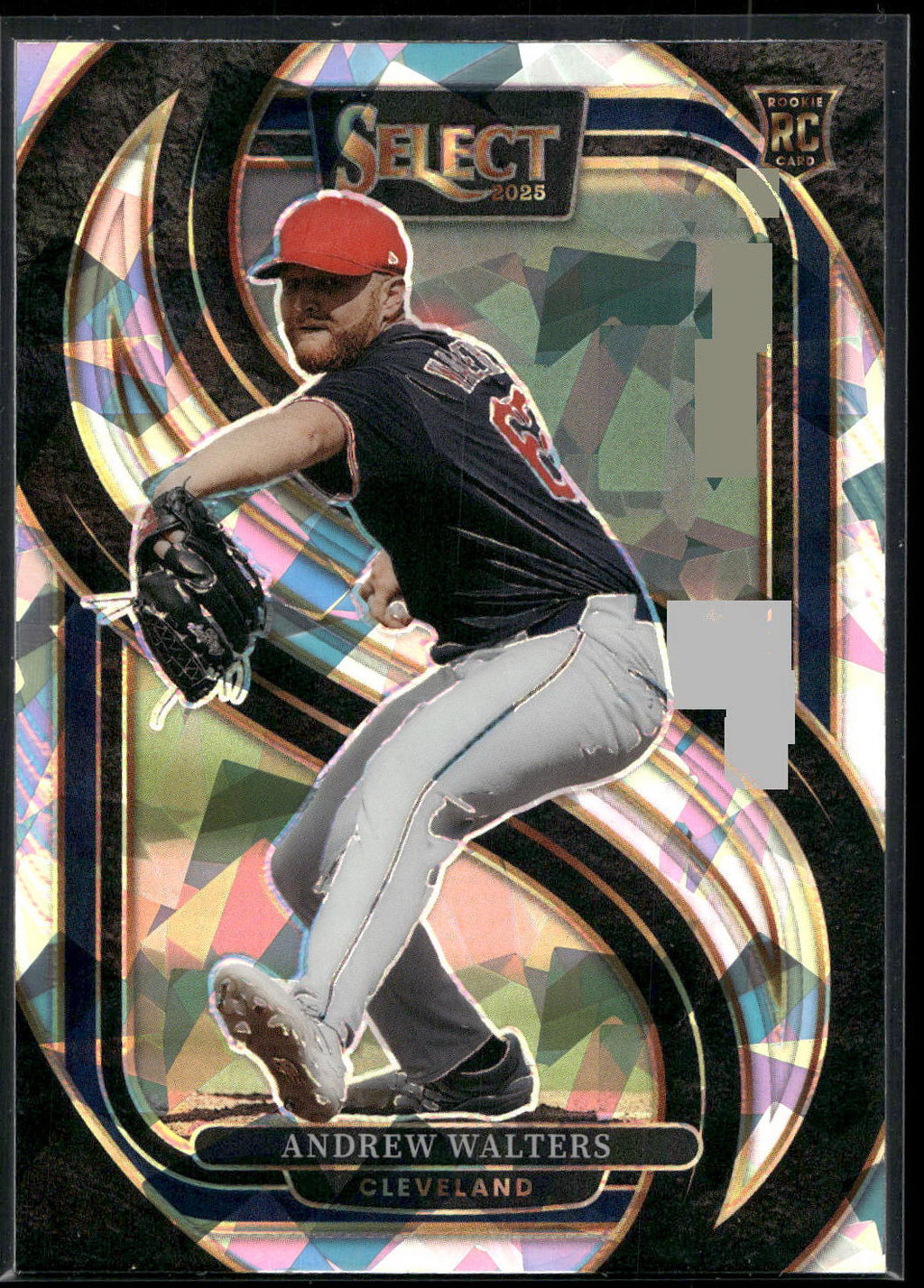 2025 Panini Select #188 Andrew Walters Ice Prizms