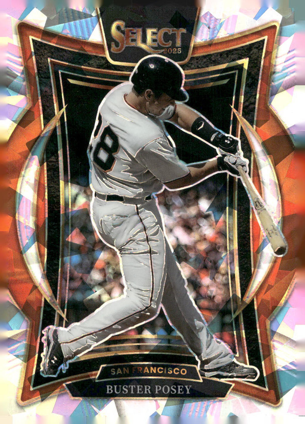 2025 Panini Select #87 Buster Posey Ice Prizms