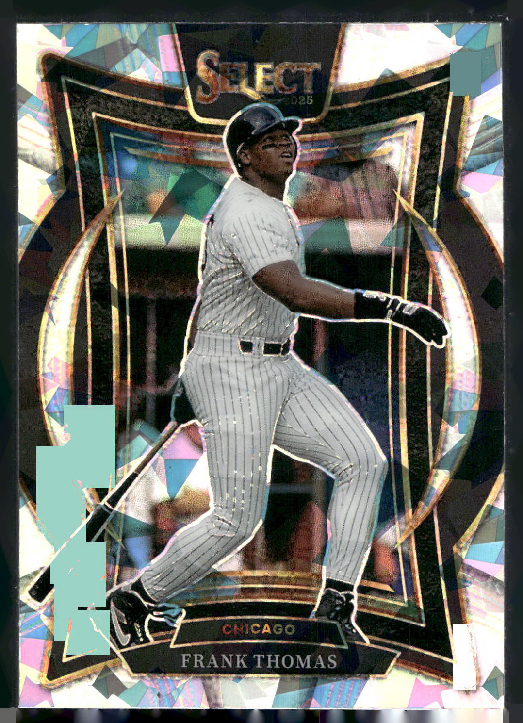 2025 Panini Select #100 Frank Thomas Ice Prizms
