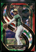 2025 Panini Select #160 Max Muncy Red and Green Ice Prizms