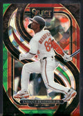2025 Panini Select #169 Enrique Bradfield Jr. Red and Green Ice Prizms