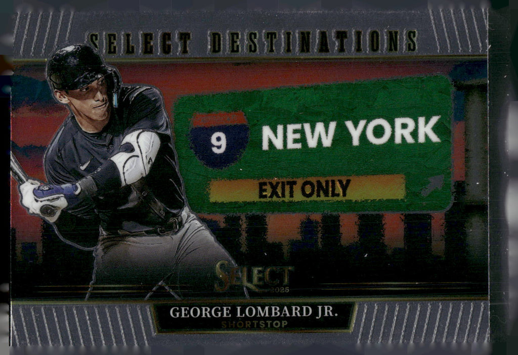 2025 Panini Select #14 George Lombard Jr Select Destinations