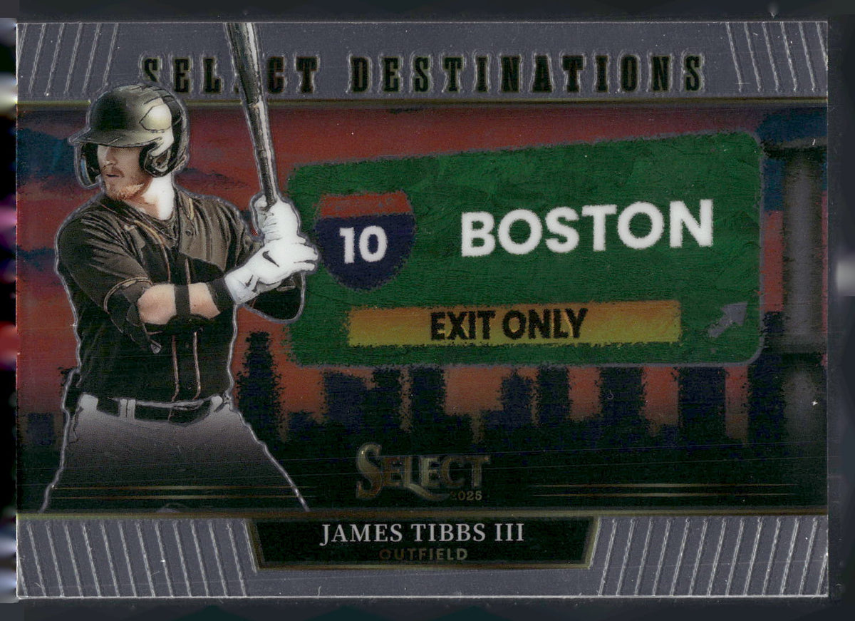 2025 Panini Select #5 James Tibbs III Select Destinations