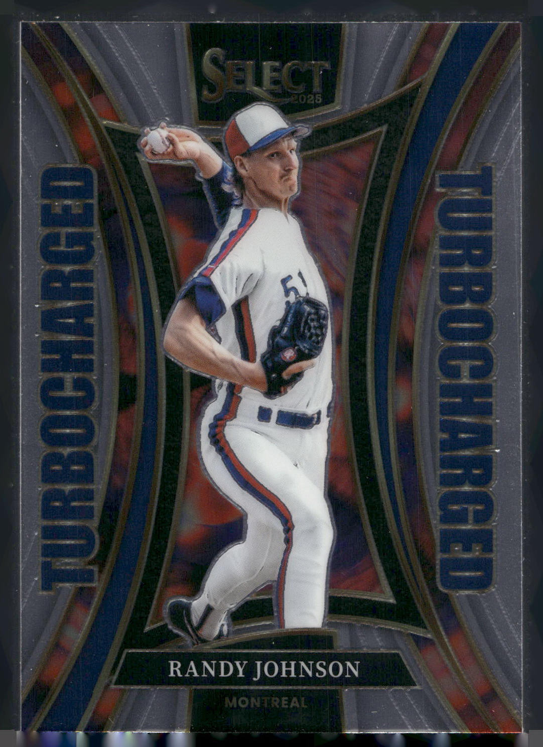 2025 Panini Select #23 Randy Johnson Turbo Charged