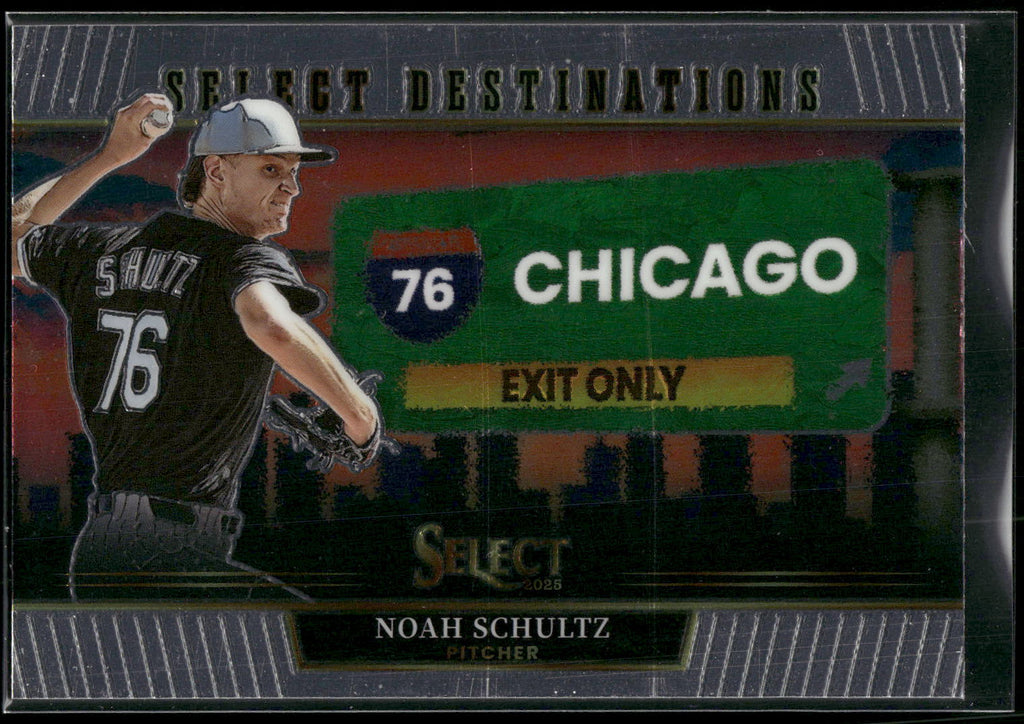 2025 Panini Select #9 Noah Schultz Select Destinations