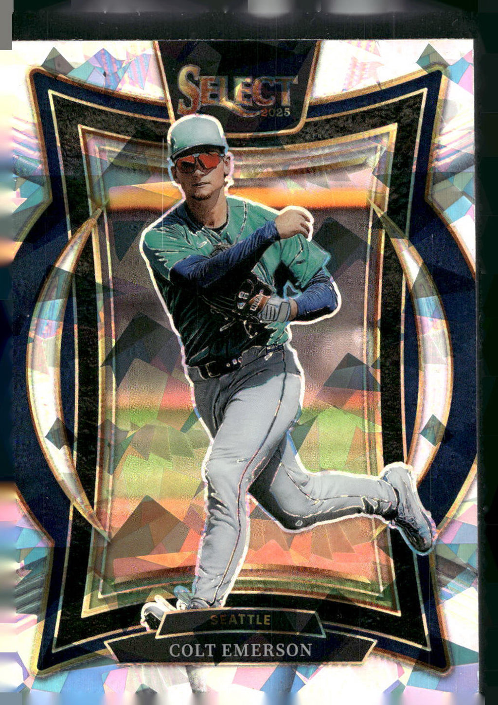 2025 Panini Select #73 Colt Emerson Ice Prizms