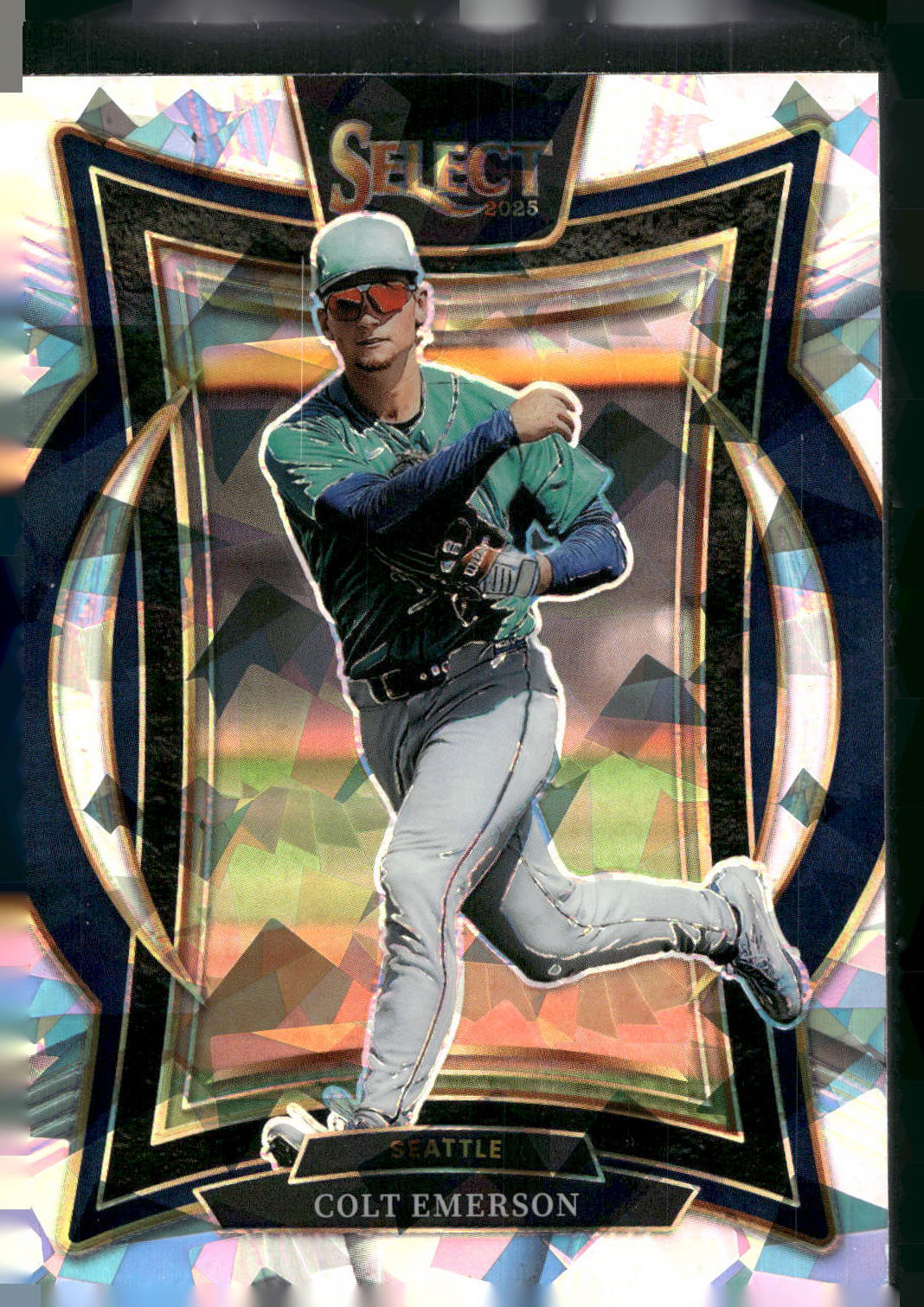 2025 Panini Select #73 Colt Emerson Ice Prizms