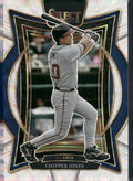 2025 Panini Select #15 Chipper Jones Silver Wave Prizms