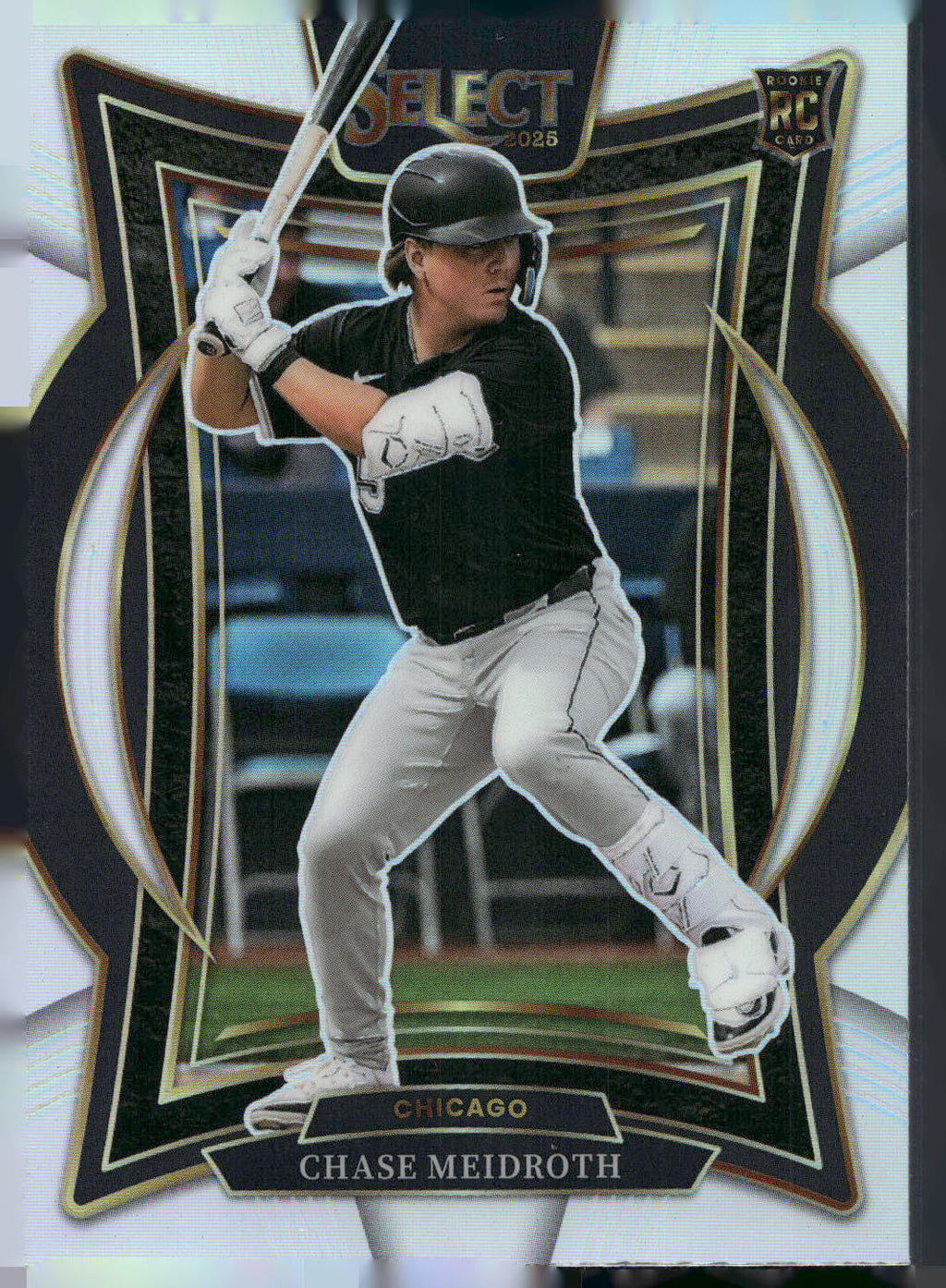 2025 Panini Select #55 Chase Meidroth Silver Prizms