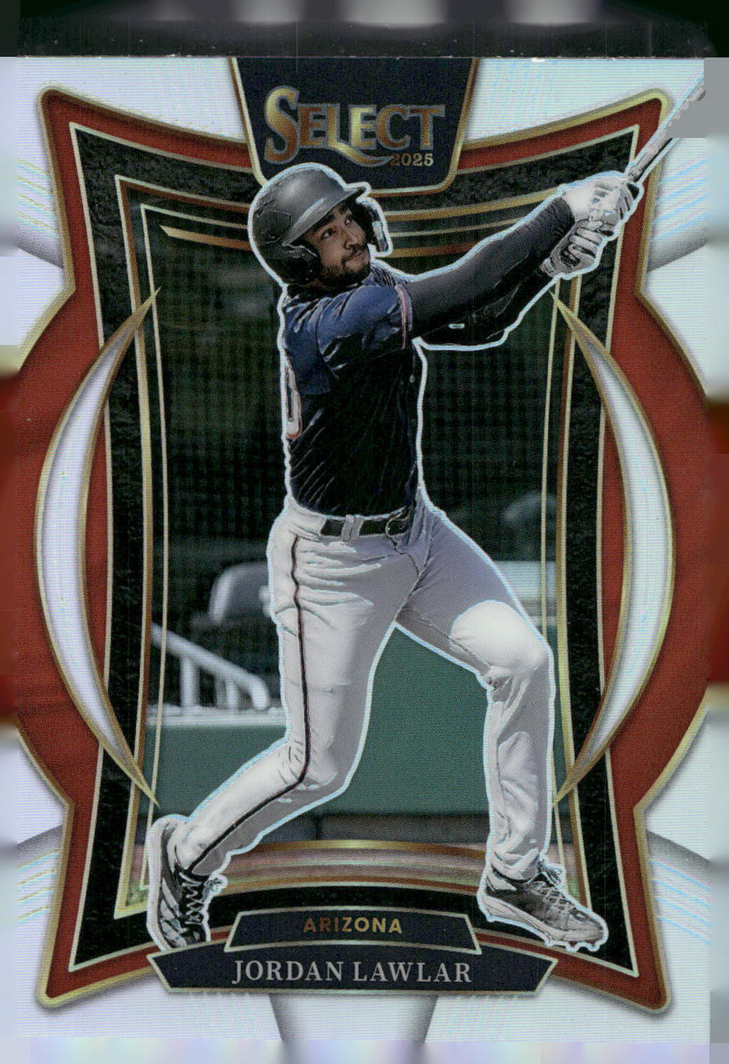 2025 Panini Select #62 Jordan Lawlar Silver Prizms