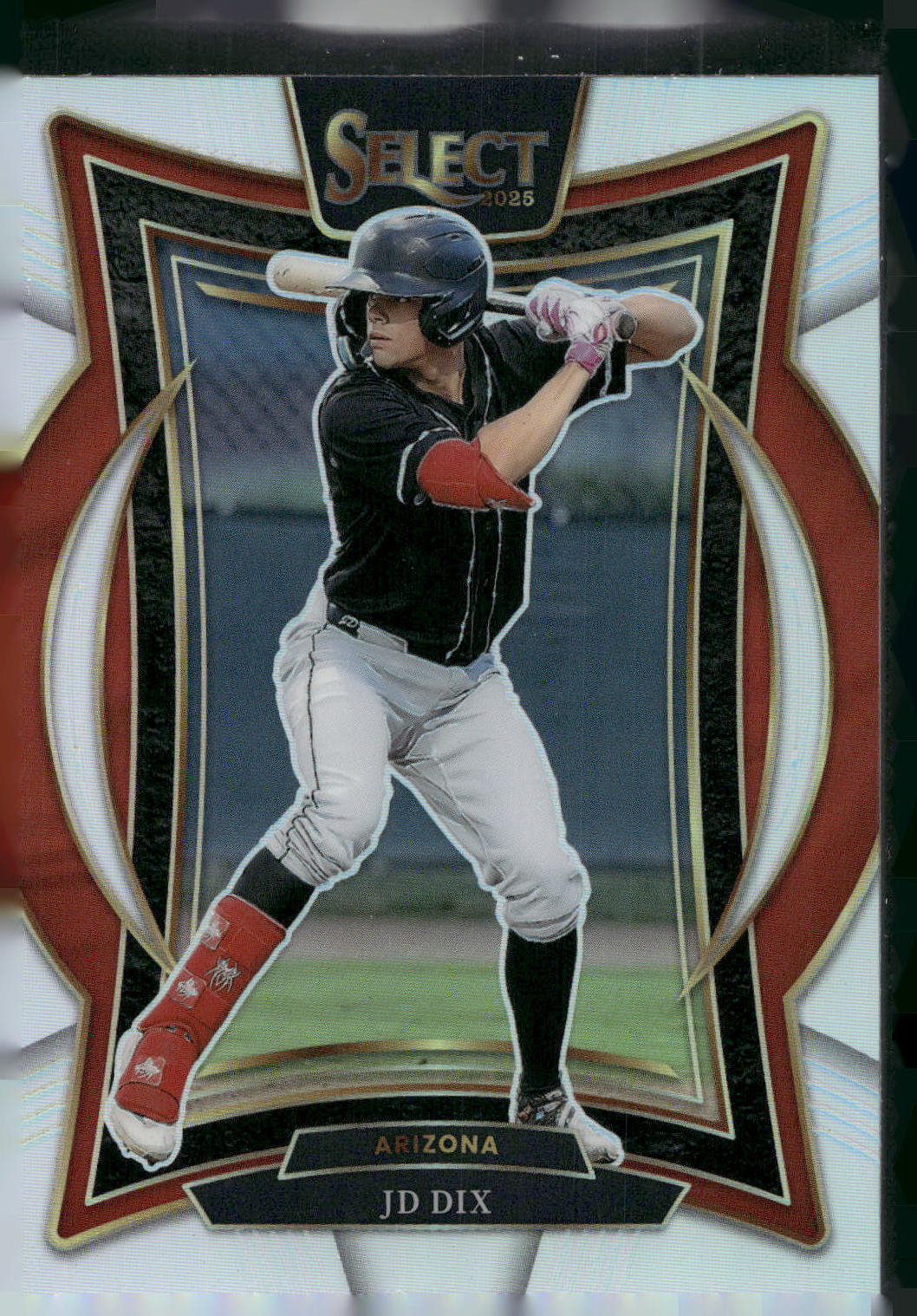 2025 Panini Select #21 JD Dix Silver Prizms