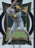 2025 Panini Select #90 Jackson Chourio Silver Prizms