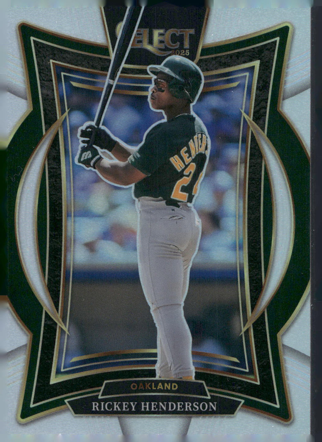 2025 Panini Select #3 Rickey Henderson Silver Prizms