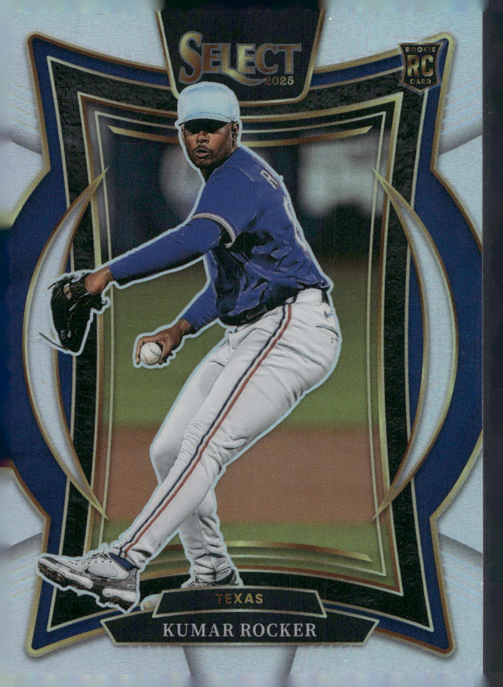 2025 Panini Select #61 Kumar Rocker Silver Prizms
