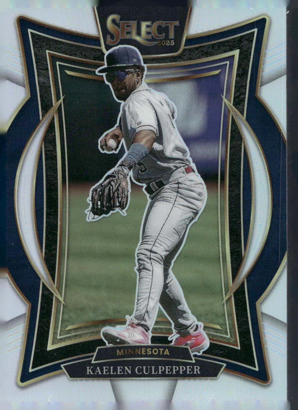 2025 Panini Select #80 Kaelen Culpepper Silver Prizms