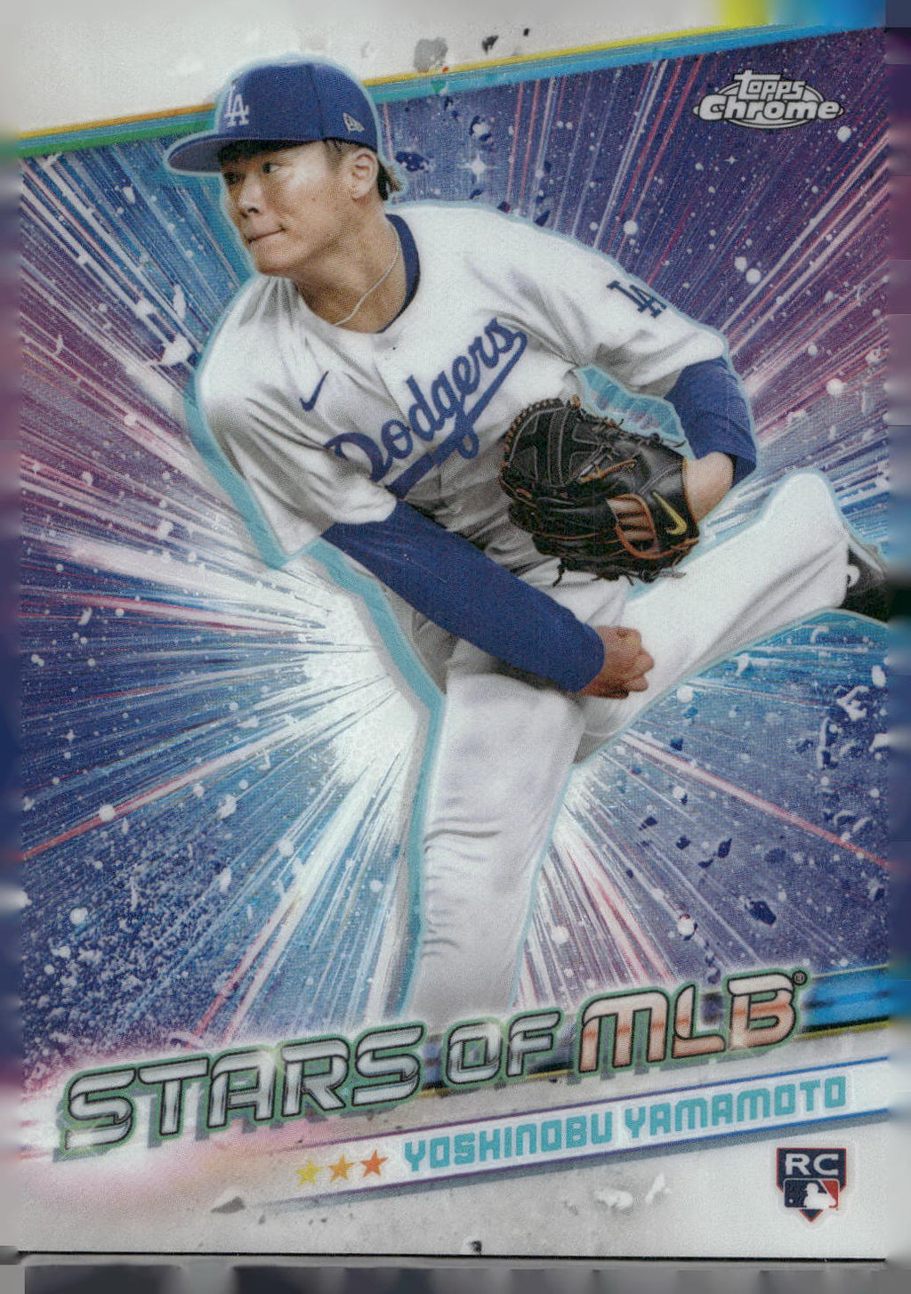 2024 Topps #CSMLB-57 Yoshinobu Yamamoto Stars of MLB Chrome
